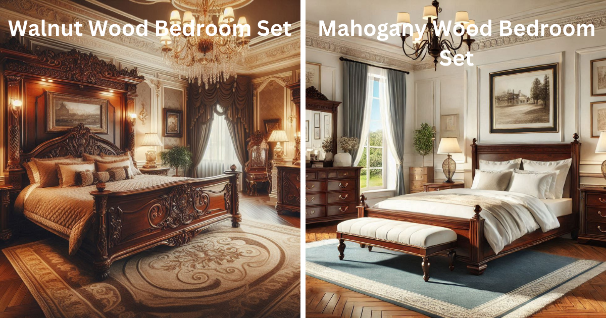 Wood Bedroom Set
