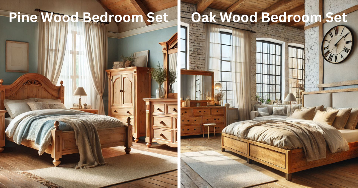 Wood Bedroom Set