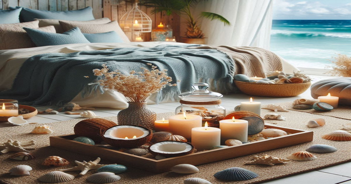 coastal bedroom 